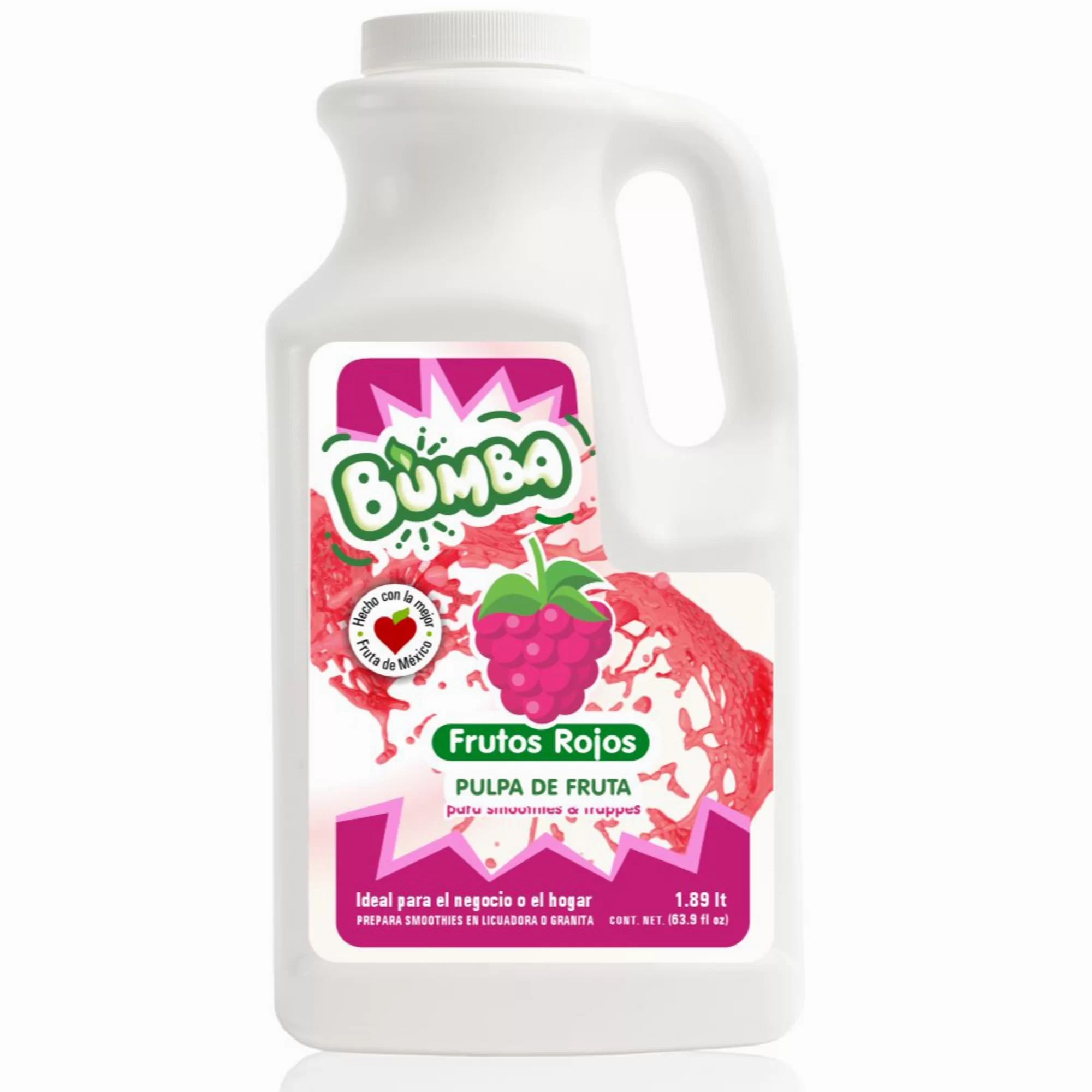 Frutos Rojos Bumba Pulpa de Fruta 1.89 L
