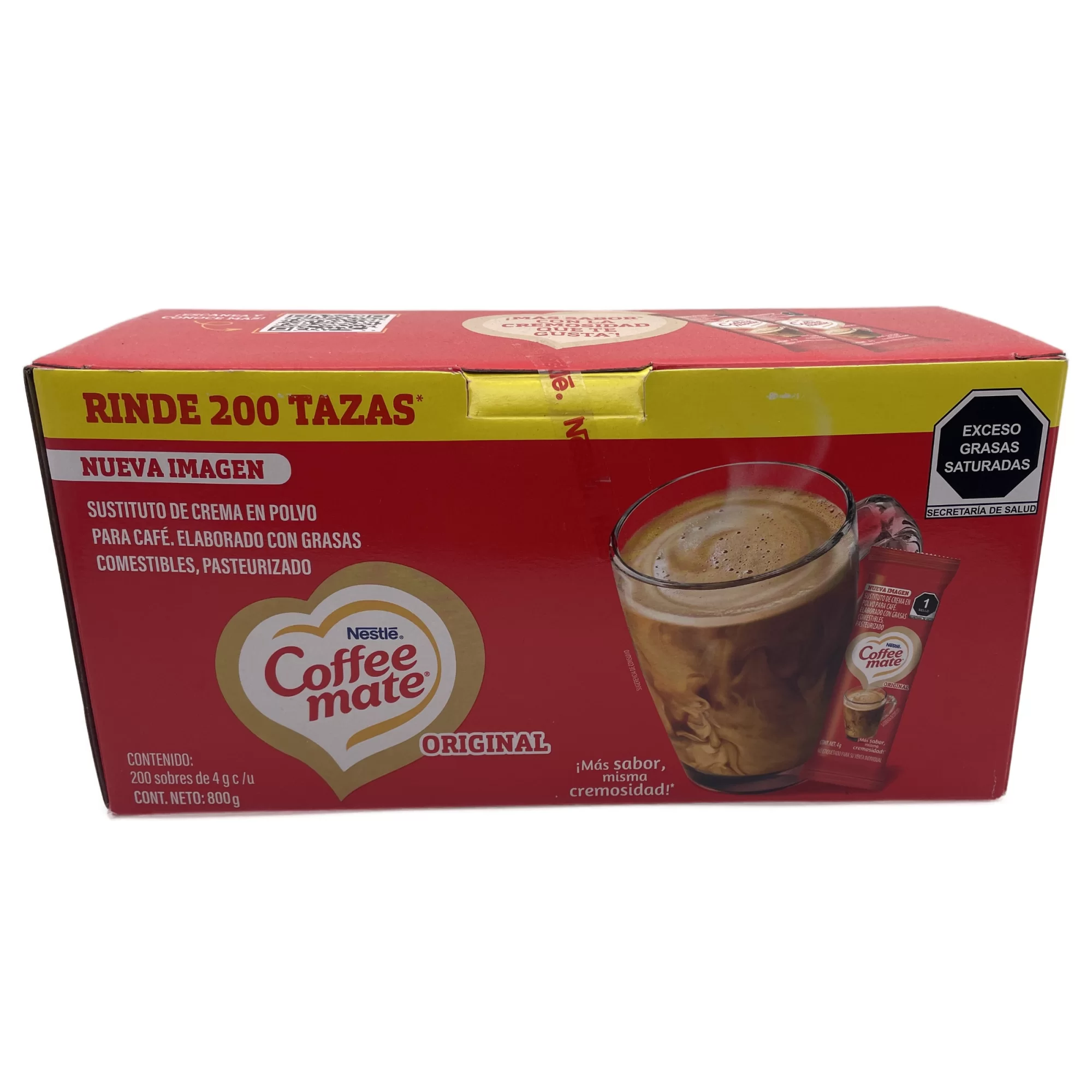 Coffee-mate sobre 4 gramos 200 sobres