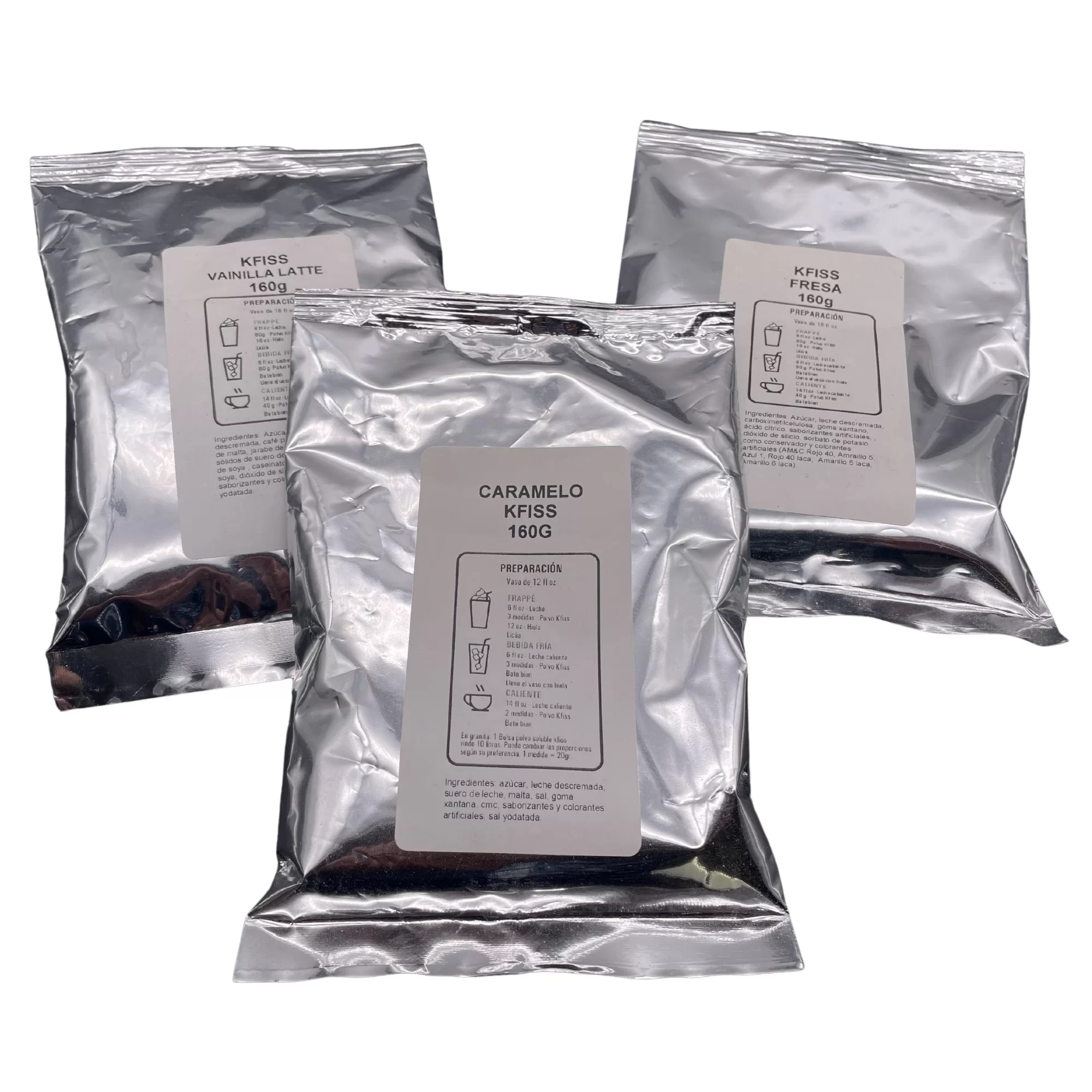 Kfiss Muestra Varios Sabores Polvo Soluble 160 g