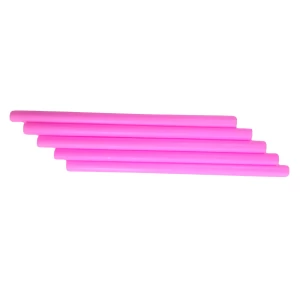 Popote biodegradable para tapioca – Rosado – 1 kg
